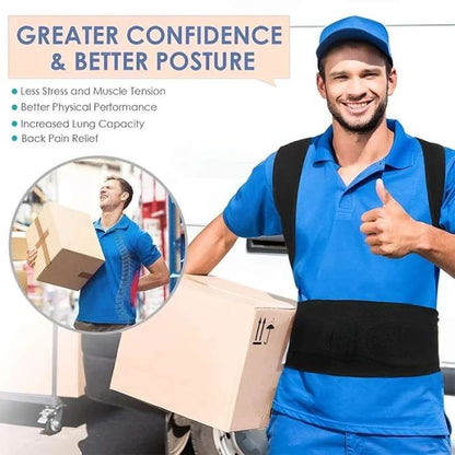 Posture Support Back Belt - কুঁজো হয়ে বসে থাকা বা পিঠ–কোমরের ব্যথায় ভুগছেন?