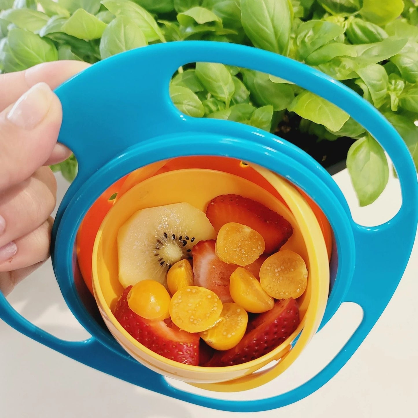 ২ পিস 360° Rotatable Spill-Proof Bowls - শত চেষ্টায়ও বেবি আর খাবার ফেলতে পারবে না 👶