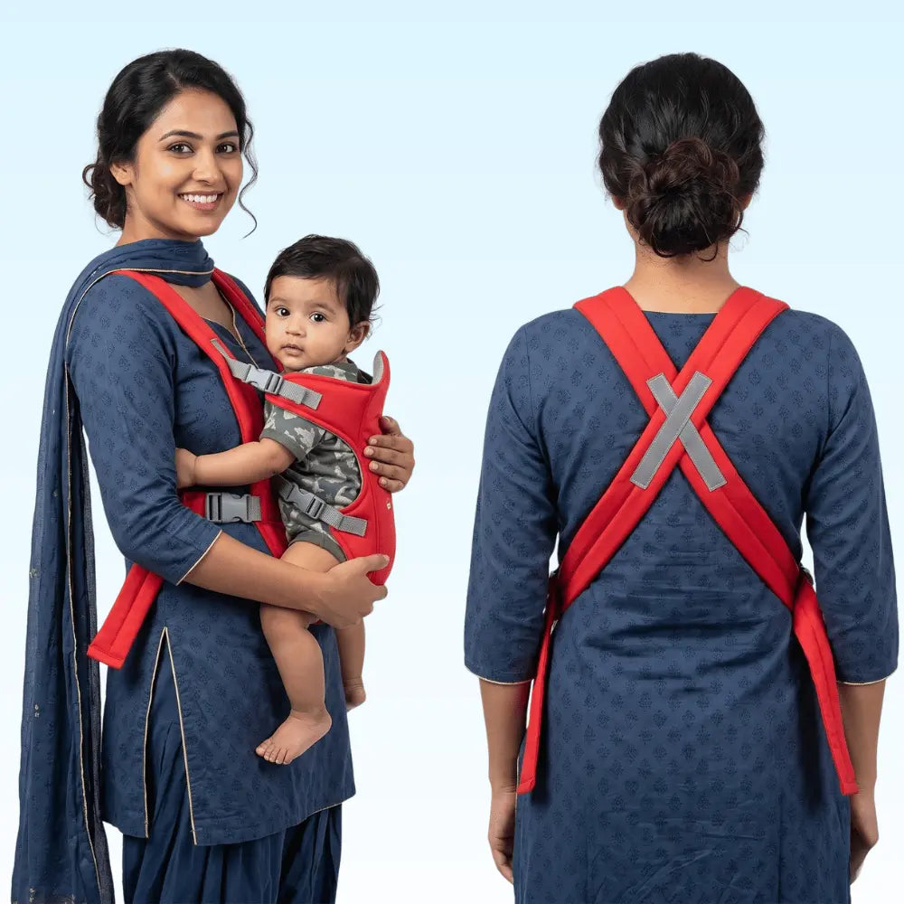 Premium Baby Carrier For Busy Mom - শিশু থাকবে বুকে, তবে দুই হাত একদম ফ্রি!