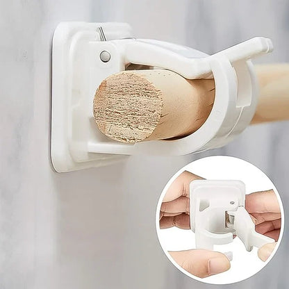 4Pcs Self Adhesive Curtain Hooks - ড্রিল ছাড়াই পর্দার রড লাগান মাত্র ১ মিনিটে 🏠